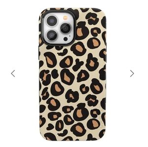 iPhone 14 Pro Into the Wild Leopard Print Case Bold Magsafe